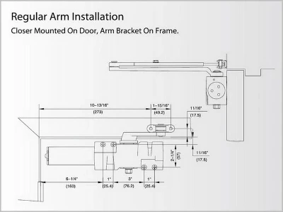 D9116 Mounting Dimension Diagram D9116 Mounting Dimension Diagram